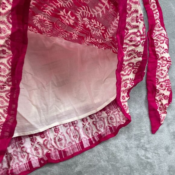 Studio Park Womens Pink Floral Print Dress MP Made In Indonesia a0526 - Picture 5 of 8